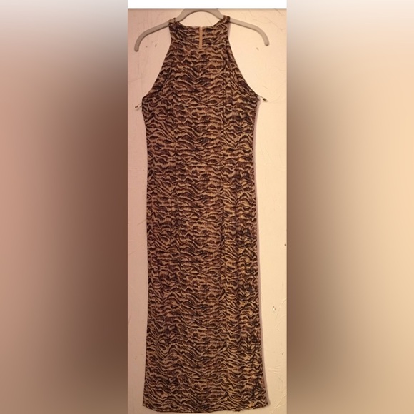 Rayon Tiger Stripe Maxi Dress - Picture 2 of 10